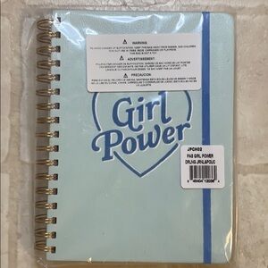NWT Girl Power Notebook & Pencil Case